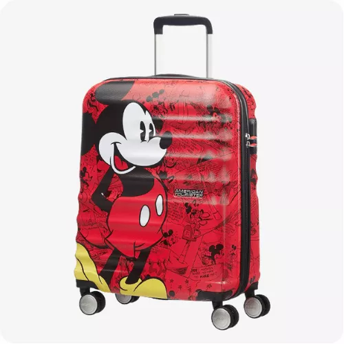 American-Tourister-Wavebreaker-Mickey-Comics-Spinner-S-Kindergepäck 55 cm