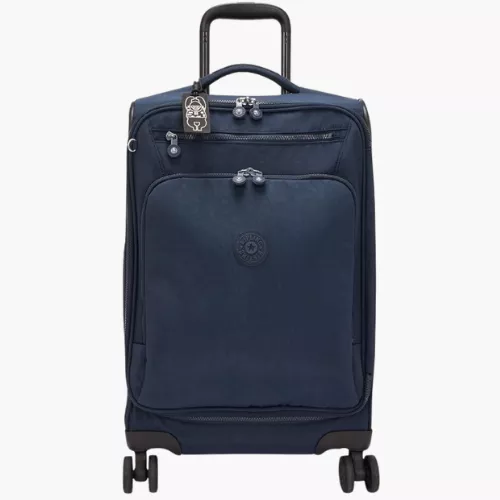 Kipling New Youri Spin S Spinner Blue Cabin Size