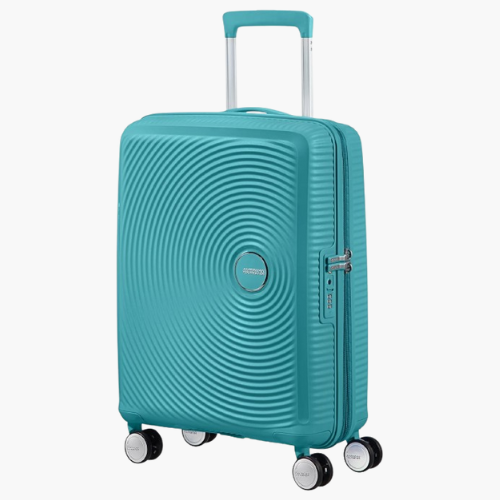 American Tourister Soundbox Koffer – Türkis – Türkis Tonic