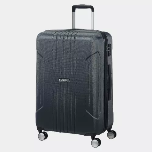 Koffer - American Tourist Tracklite - Schwarz