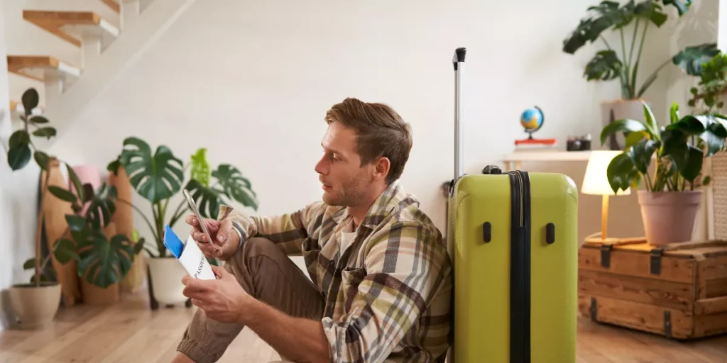 Pflanzen im Reisekoffer transportieren