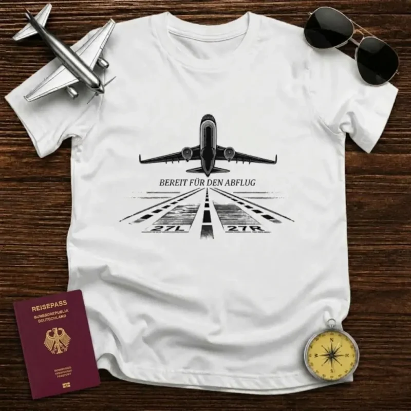 Runway Takeoff T-Shirt 27L/27R
