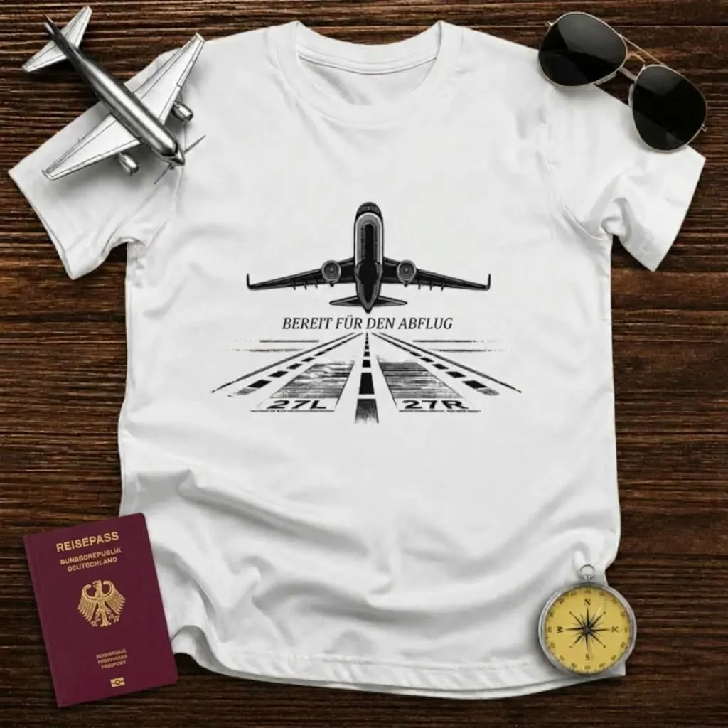 Runway Takeoff T-Shirt 27L/27R