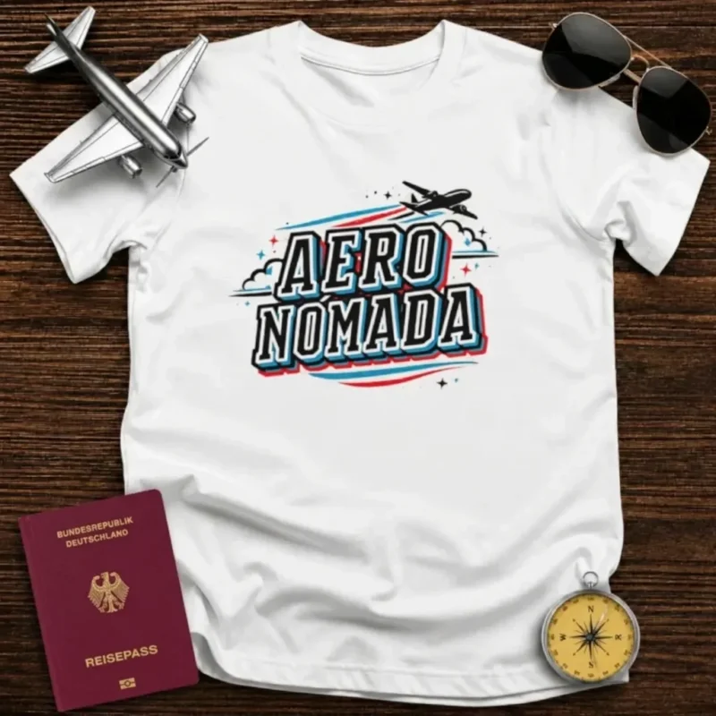 Aeronomada Flugzeug-T-Shirt